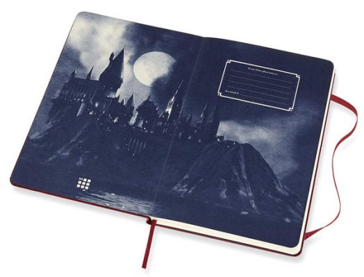 Класически тефтер Moleskine Limited Editions Harry Potter The Marauder’s Map с твърди корици и линирани страници
