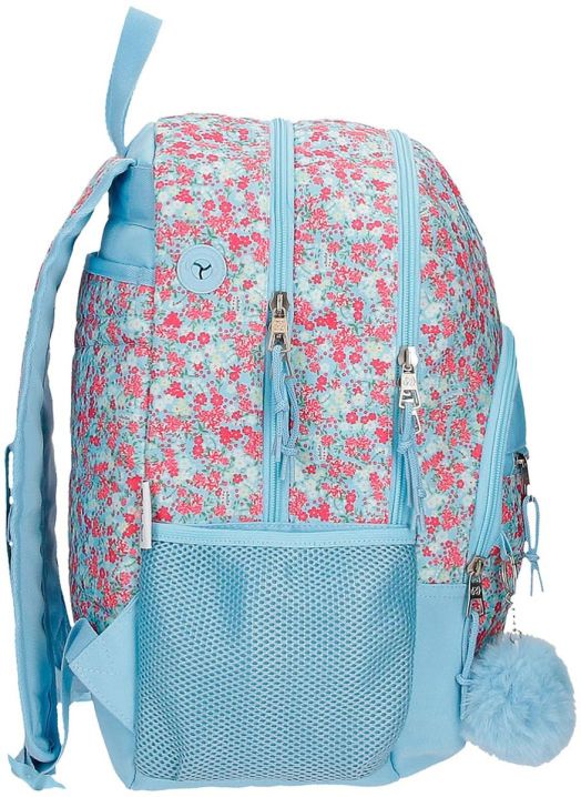 Ученическа раница Pepe Jeans Aide с две отделения и преден заоблен джоб