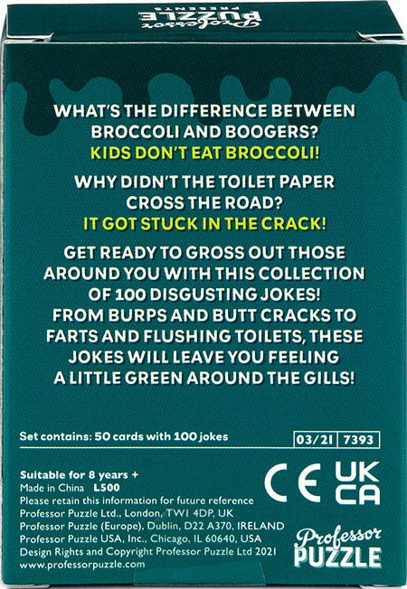 Игра Professor Puzzle: Gross Jokes