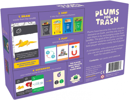Настолна игра: Plums for Trash