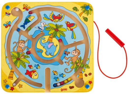 Магнитна дъска лабиринт Goki - Остров