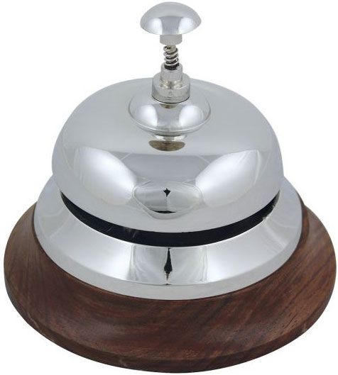 Настолен звънец с дървена основа Sea Club