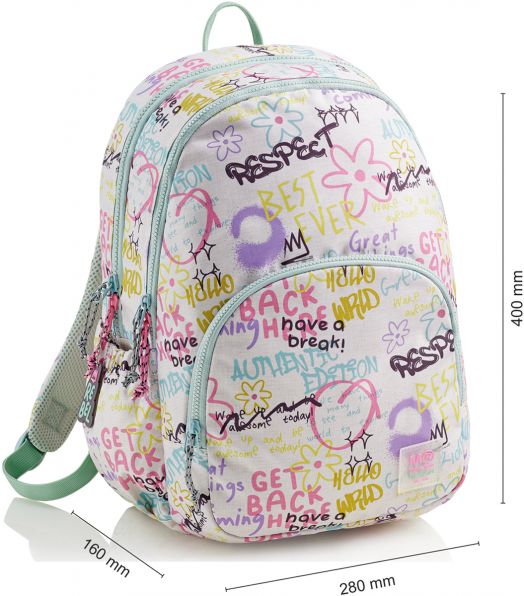 Раница Miquelrius Rebel с две отделения, 27 л.