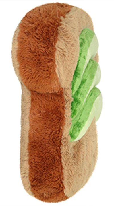 Плюшена играчка Squishable - Авокадо тост, голям