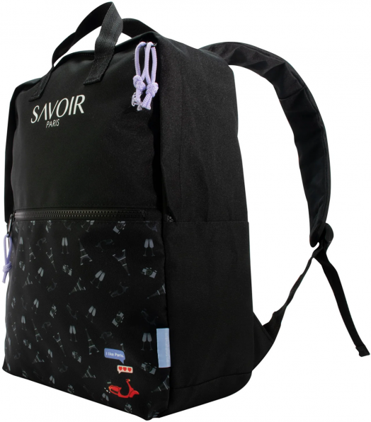 Раница Blue Sky - Emily in Paris, черна