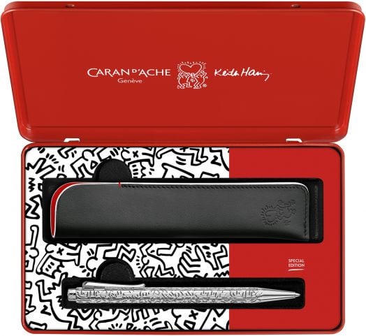 Комплект химикалка Caran D'Ache - Keith Haring