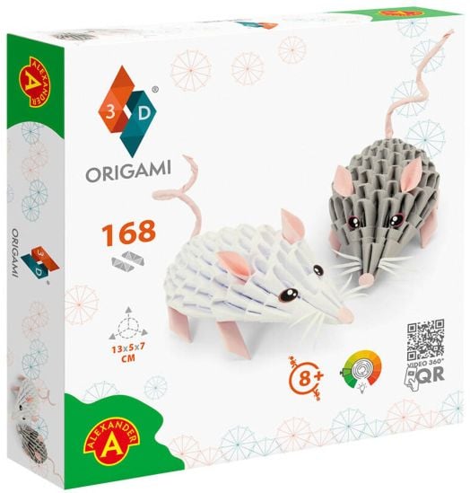 Творчески комплект за 3D оригами Alexander - Мишки