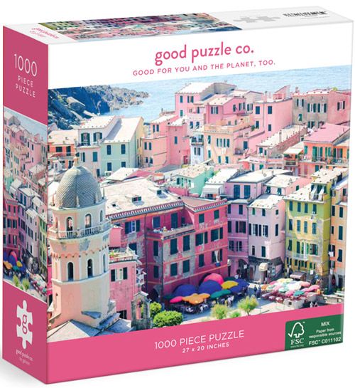 Пъзел Good Puzzle - Вернаца, Италия, 1000 части