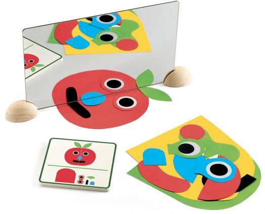Детска игра с огледало Djeco - Лица