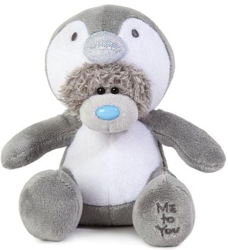 Комплект Me To You - Чаша с плюшено мече пингвинче