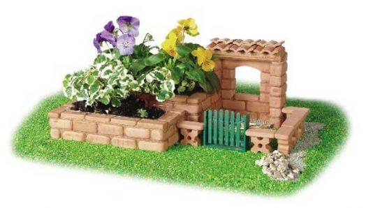 Сглобяем модел Teifoc с тухлички - Малка градинка, комплект за начинаещи