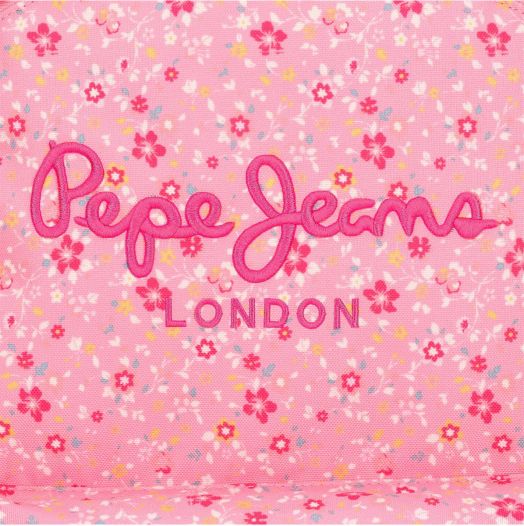 Вертикална чанта Pepe Jeans Alenka Pink за през рамо