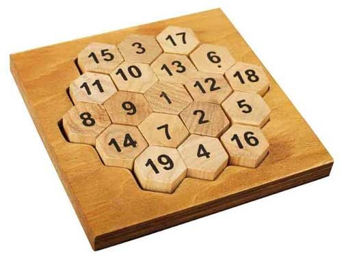 Дървен 3D пъзел Professor Puzzle - Цифрите на Аристотел