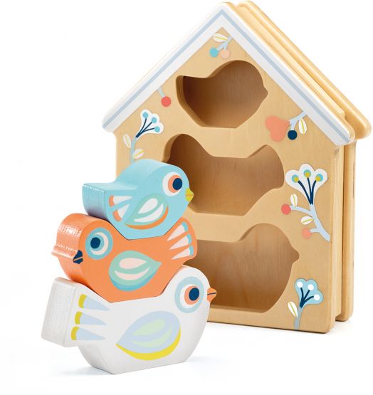 Играчка за баланс Djeco: BabyBirdy