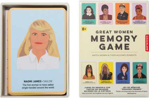 Мемори игра Kikkerland - Емблематични жени