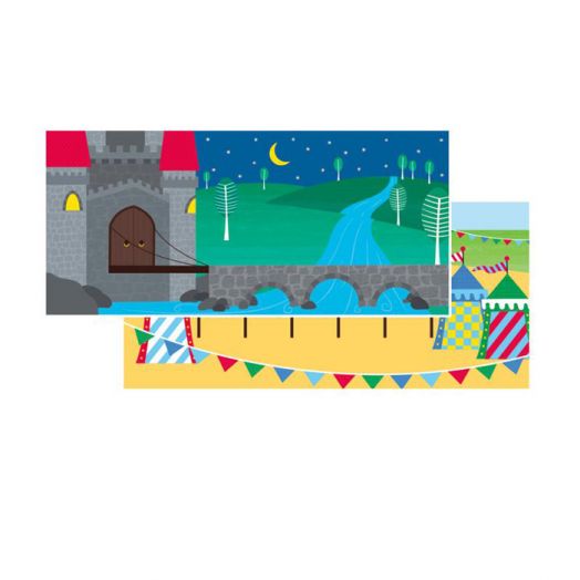 Творчески комплект със стикери - Рицарски приключения