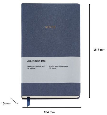 Тефтер Miquelrius Autumn Leaves Blue