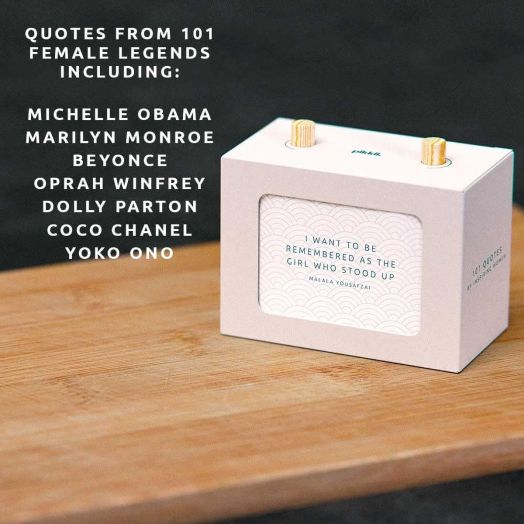 Карти с 101 цитата от вдъхновяващи жени Pikkii