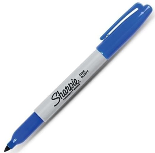 Перманентен маркер Sharpie, син