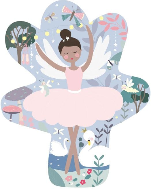 Пъзел Floss & Rock, Enchanted - Балерина, 12 части