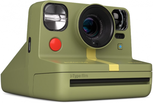 Фотоапарат за моментни снимки Polaroid Now+ Gen 2, Forest Green