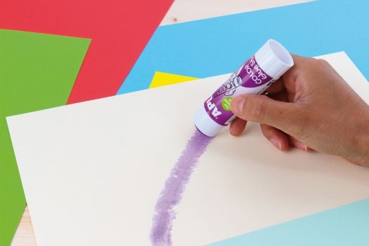 Цветно сухо лепило Apli, 21 гр.