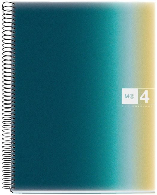 Тетрадка Miquelrius Aurora Iceland А4 със спирала, 120 листа на широки редове