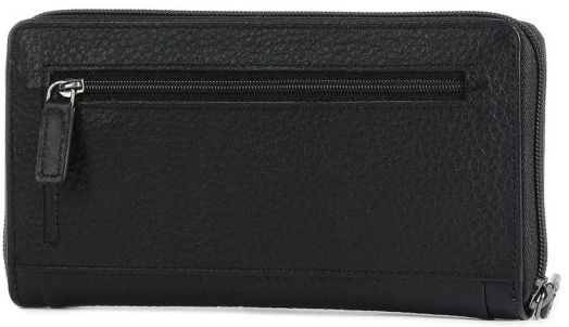 Дамски портфейл Bugatti Sina Long Zip, черен