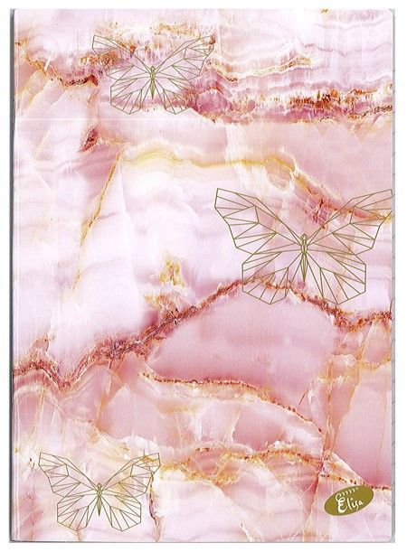 Тетрадка Marble А4, 60 листа - широки редове