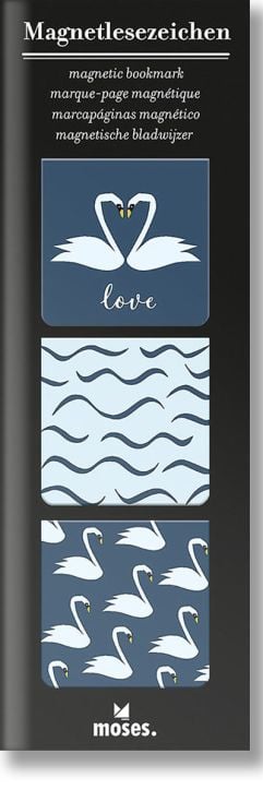 Магнитни разделители за книга - Лебед