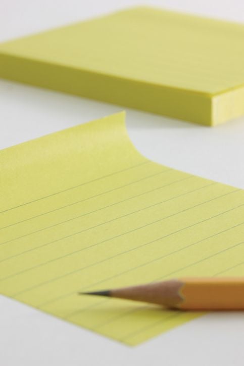 Самозалепващи се листчета Apli, 10 х 15 см, 100 листа