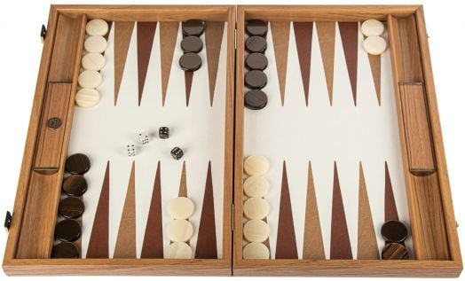 Табла Manopoulos с отделения - крокодилска кожа, слонова кост