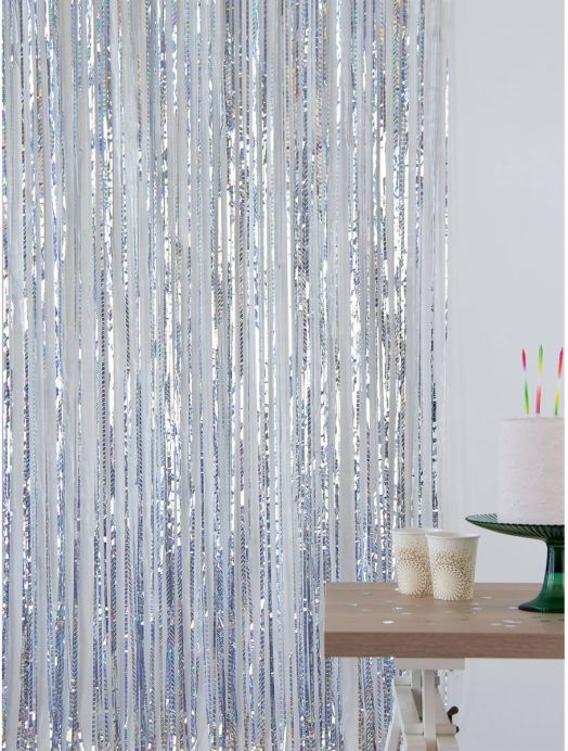 Завеса за врата Folat - Laser Beam Silver