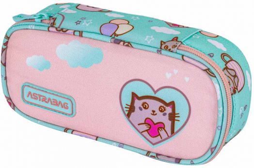 Овален ученически несесер Astra - Котета