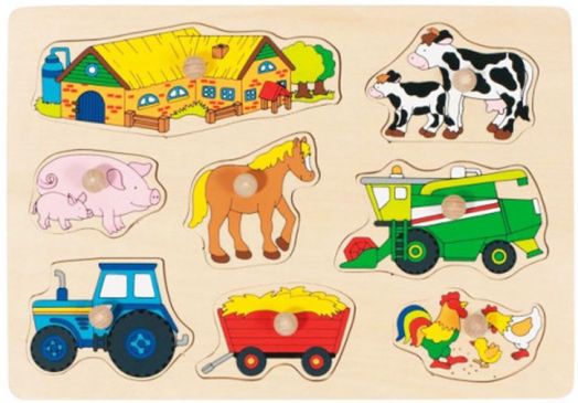 Пъзели с дръжки Goki