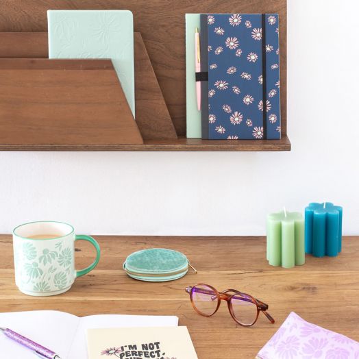 Тефтер с химикалка Miquelrius Happy Daisies