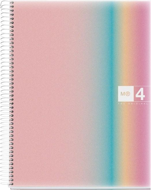 Тетрадка Miquelrius Aurora West Bay А4 със спирала, 120 листа на широки редове