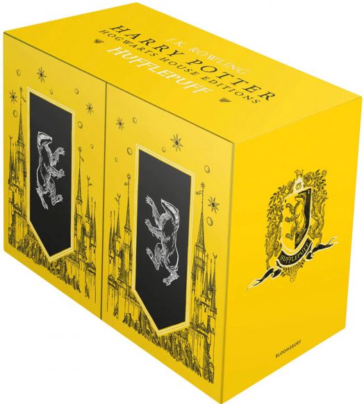 Harry Potter Hufflepuff House Editions Hardback Box Set
