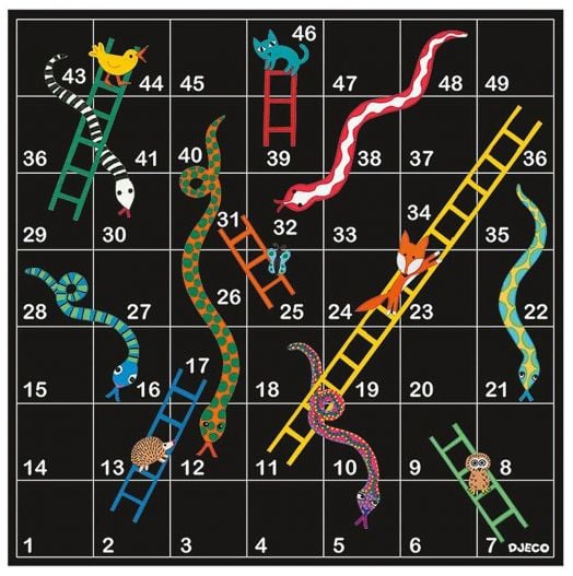 Комплект Djeco: 12 класически игри