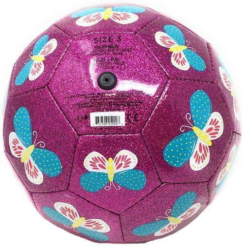 Футболна топка Crocodile Creek - Пеперуди, 18 см.