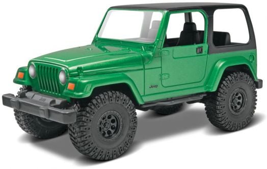 Сглобяем модел Revell - Джип Wrangler Rubicon