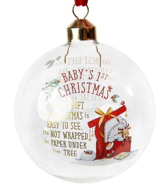 Коледна висулка Me To You - Моята първа Коледа