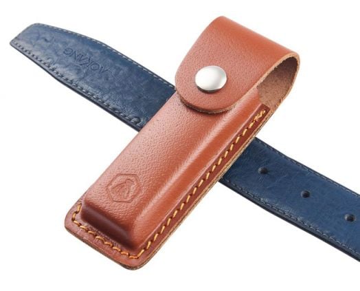 Кожен калъф за ножове Laguiole