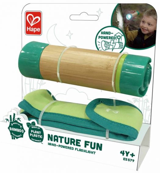 Дървена играчка Hape - Ръчно фенерче