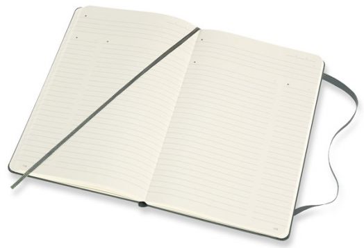 Зелен тефтер Moleskine Pro Collection Large Forest Green с твърди корици