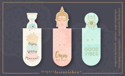 Магнитни разделители за книга - Медитация