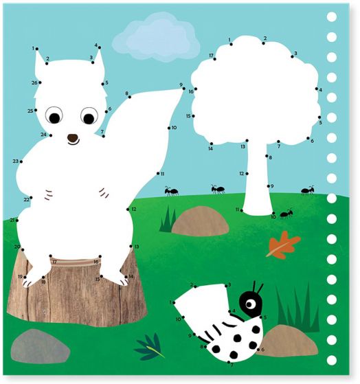 Магическа книжка за рисуване Floss & Rock - Adventure