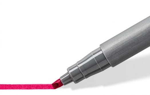 Комплект калиграфски маркери Staedtler Pigment Arts 375, 12 цвята