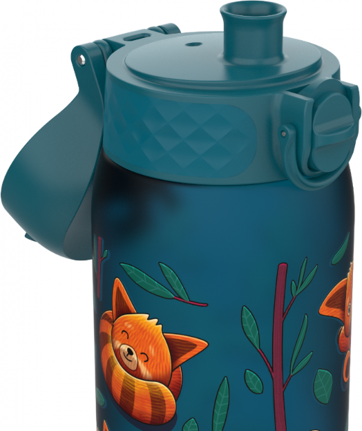 Бутилка за вода Ion8 - Червена панда, 350 мл.