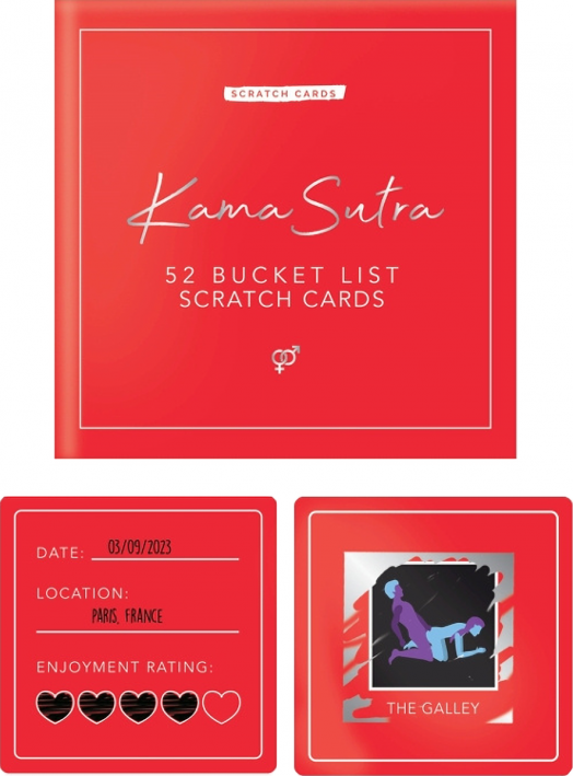 Скреч карти Gift Republic - Камасутра